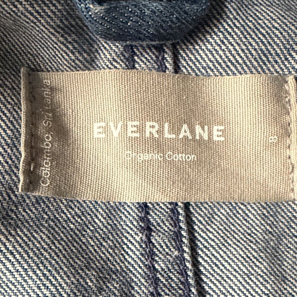 Everlane Blue Denim Jumpsuit - Picture 5 of 7